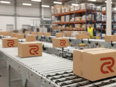 Un transferidor de cajas forma parte de la evolución en un entorno logístico automatizado
